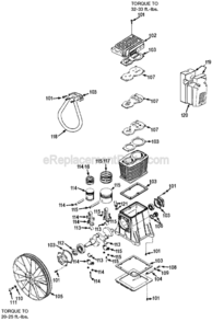 Part Location Diagram of ABP-5961405 Porter Cable Head